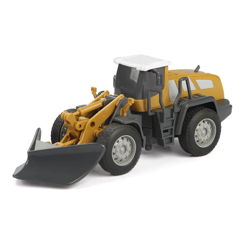 Inertia Powered Agriculture Site Vehicles Toy Set