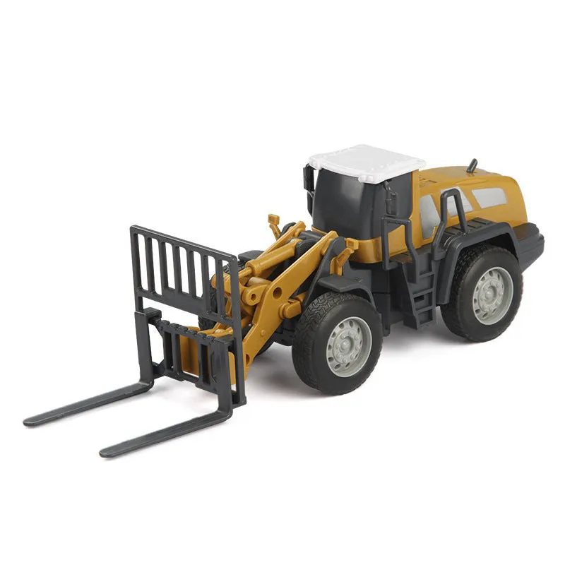 Inertia Powered Agriculture Site Vehicles Toy Set