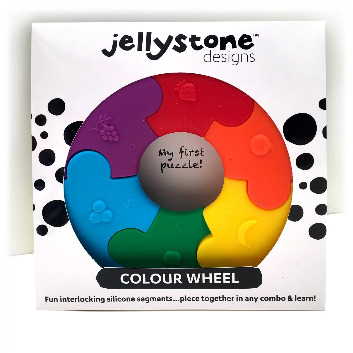 Jellystone Colour Wheel Bright Rainbow