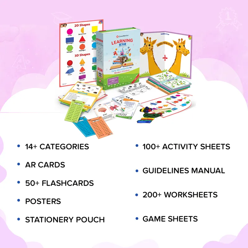 KG2 Learning Kit with 300  Activity