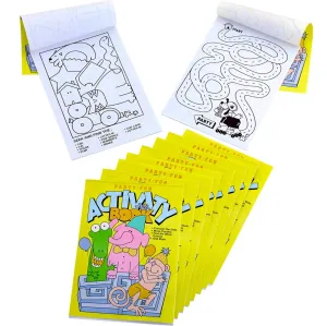 Kicko Activity Books for Parties - 16 Pack - 7 x 5 inch - for Kids, Party Favors, Stocking