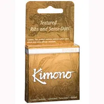 Kimono Ribbed Sensi, 3-Pack