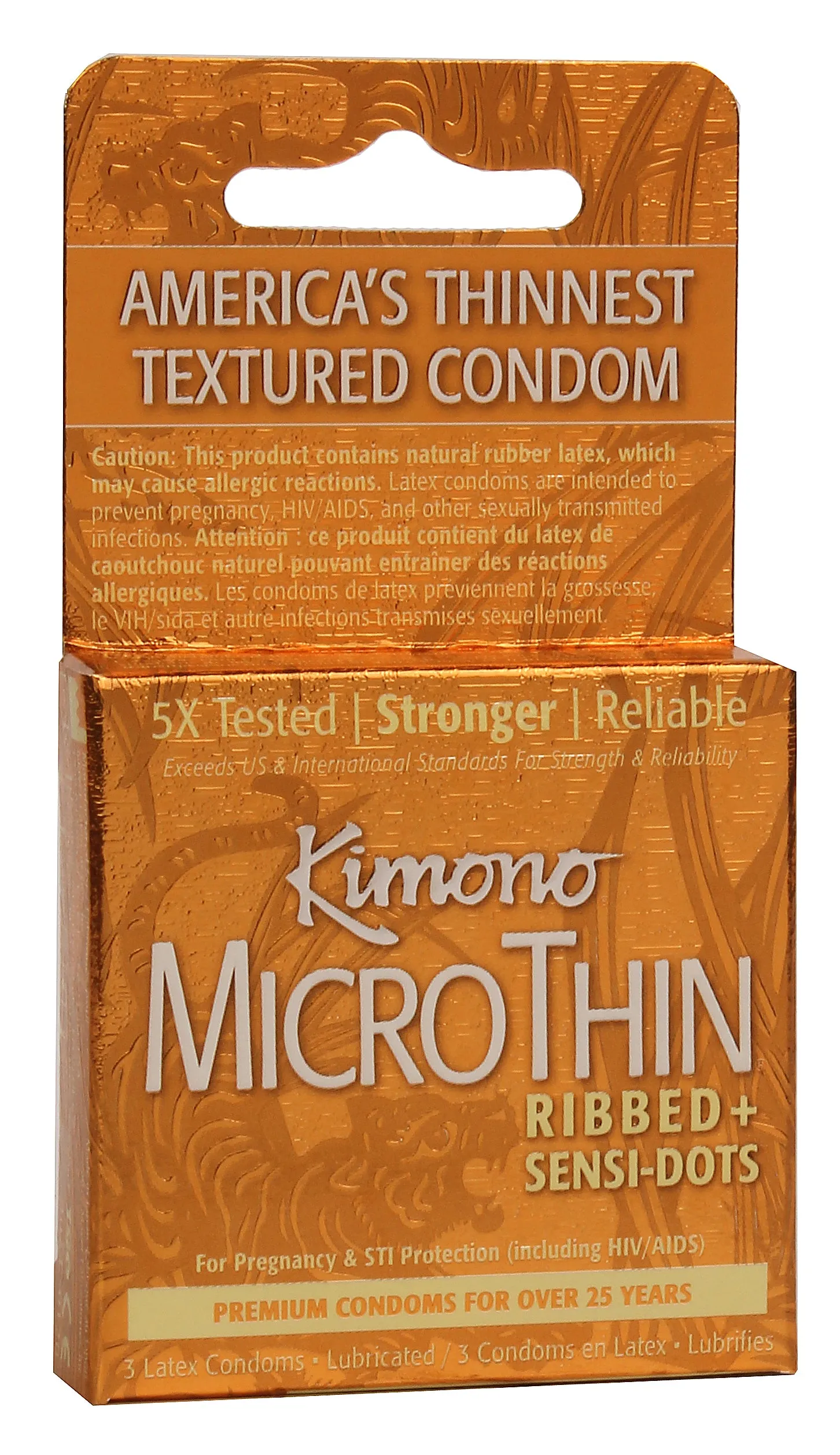 Kimono Ribbed Sensi, 3-Pack