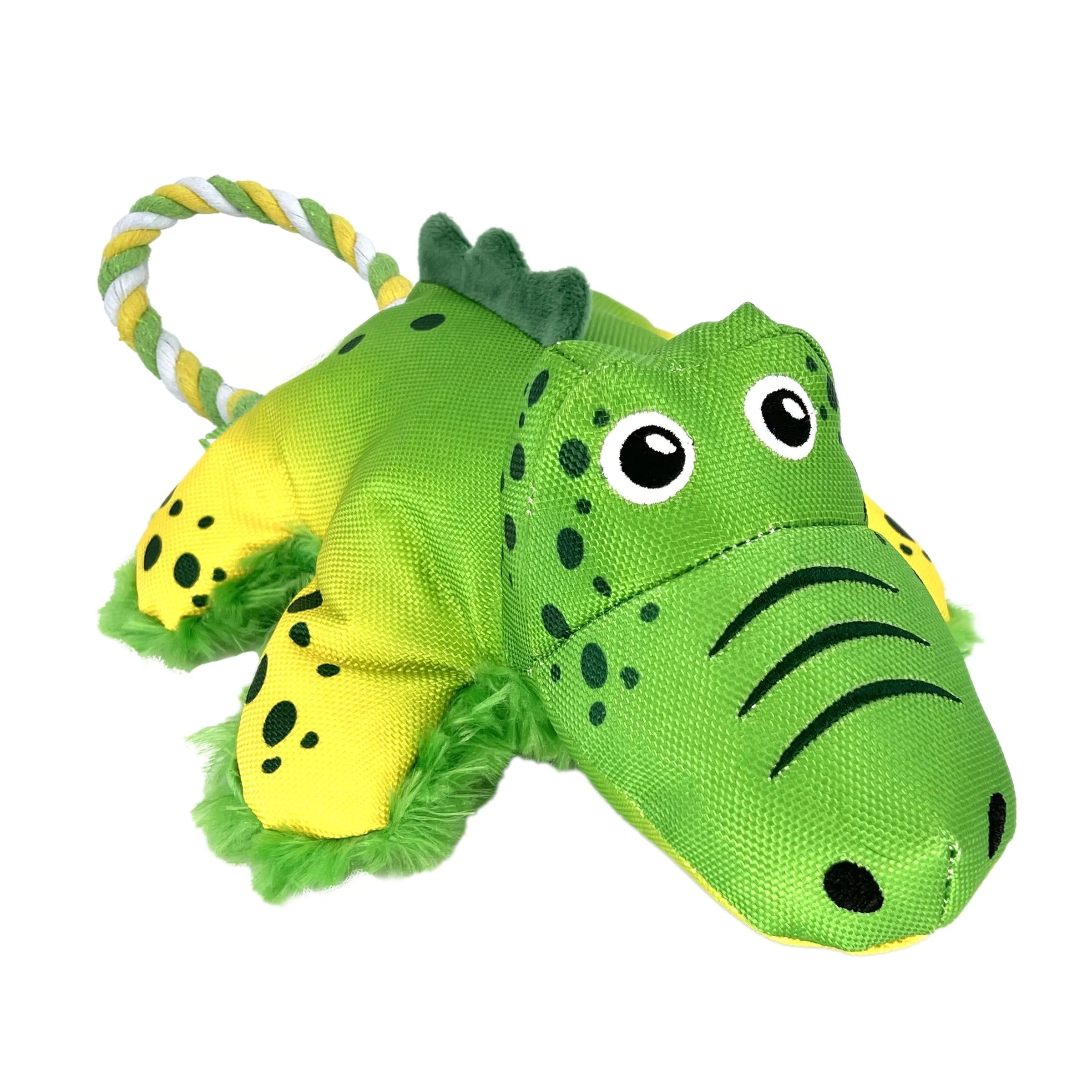 KONG Cozie Tuggz Alligator Medium to Large Dog Toy