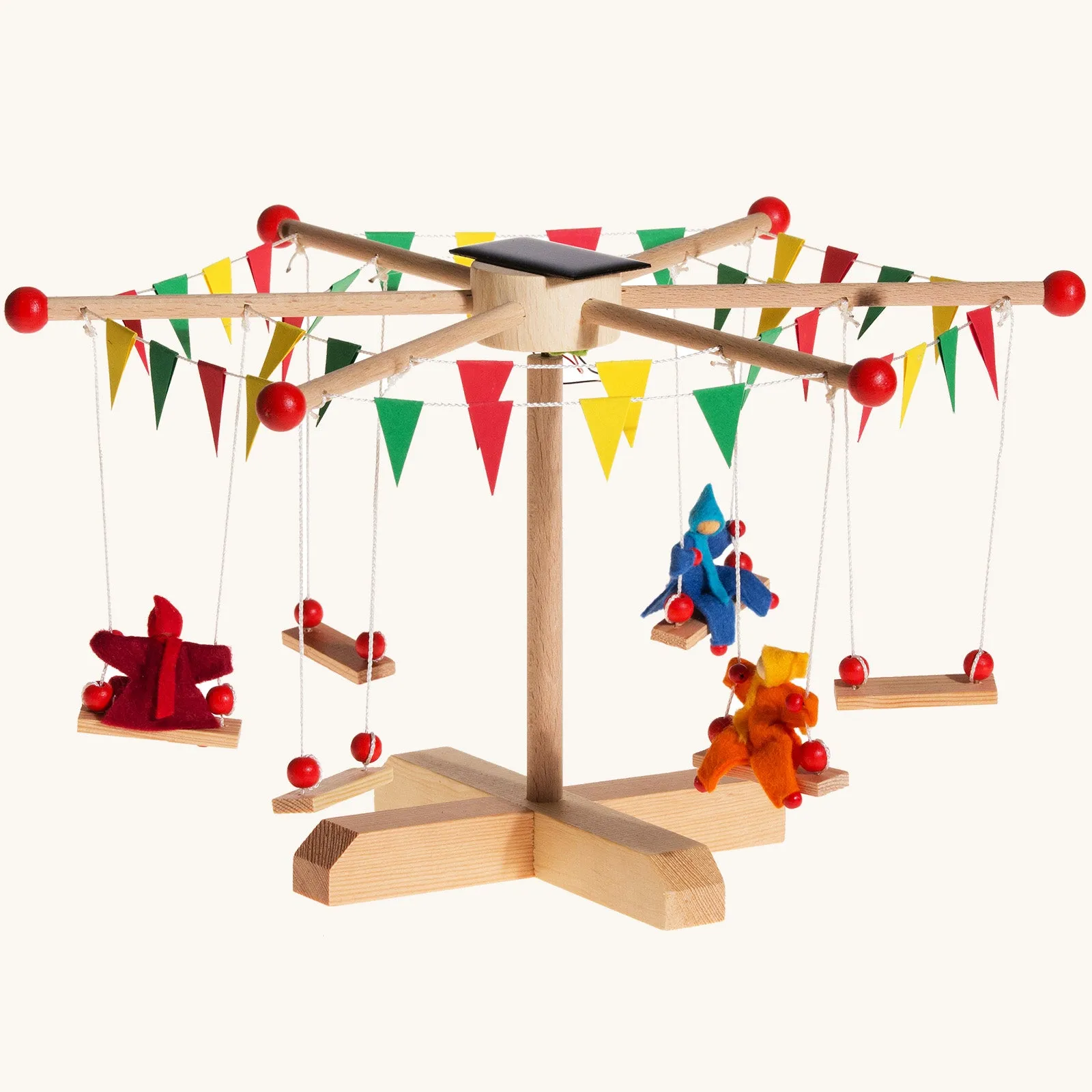 Kraul Wooden Solar Carousel Kit