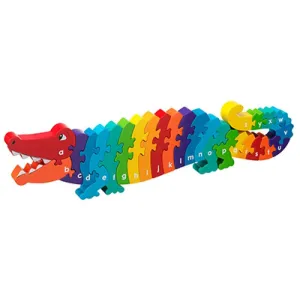 Lanka Kade Fairtrade Alphabet Puzzle Crocodile