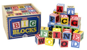 Large Abc Blocks, ABL, Educational Toys