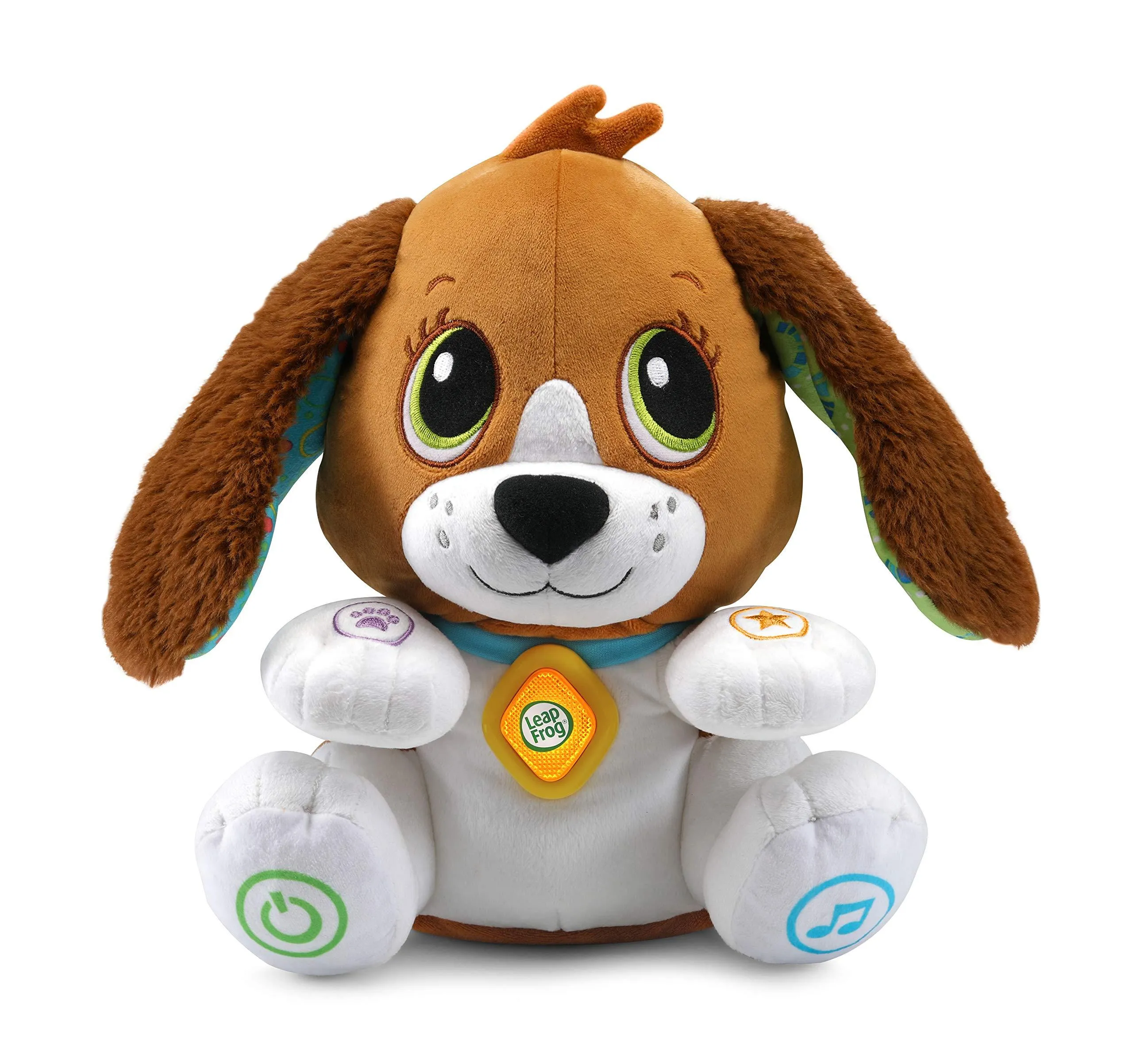 LeapFrog Speak and Learn Puppy, Cute Soft Toy for Babies & Toddlers, Baby Musical Toy with Sounds and Phrases, Sensory Toys for Babies, Educational Toys for Baby Boys and Girls aged 1, 2, 3 Years 