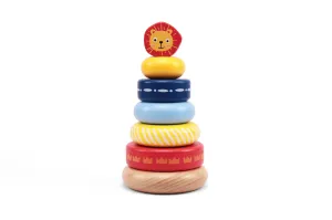 Leo Stacking Toddler Ring Tower, Made for Kids 12 Months 