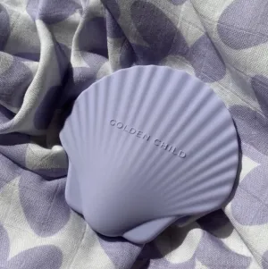 Lilac | Seashell Silicone Teether