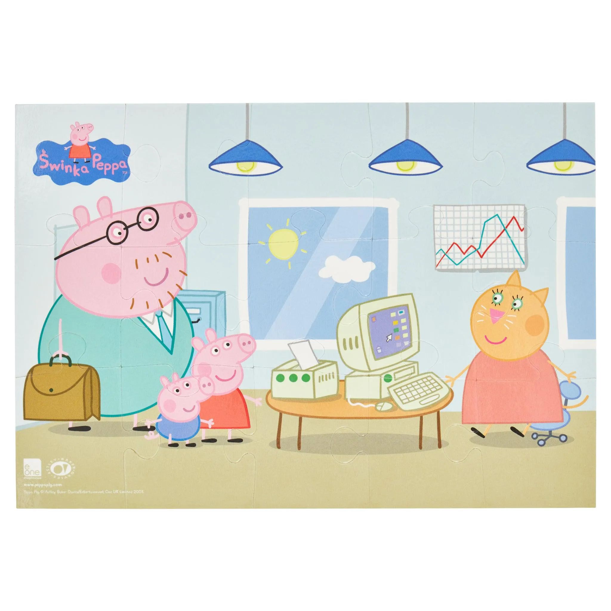 Magnetic Peppa Pig Puzzle - Assorted