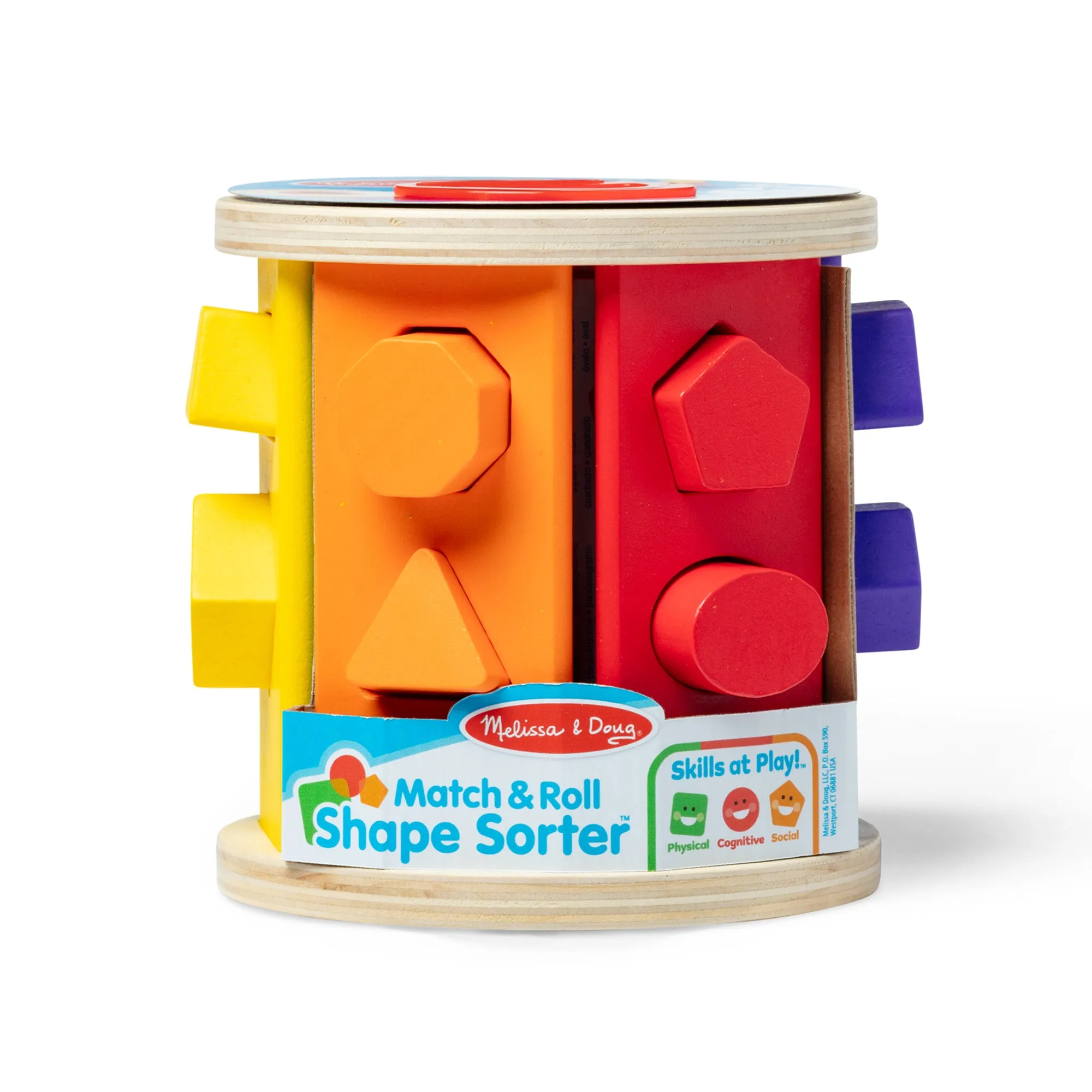 Match and Roll Shape Sorter