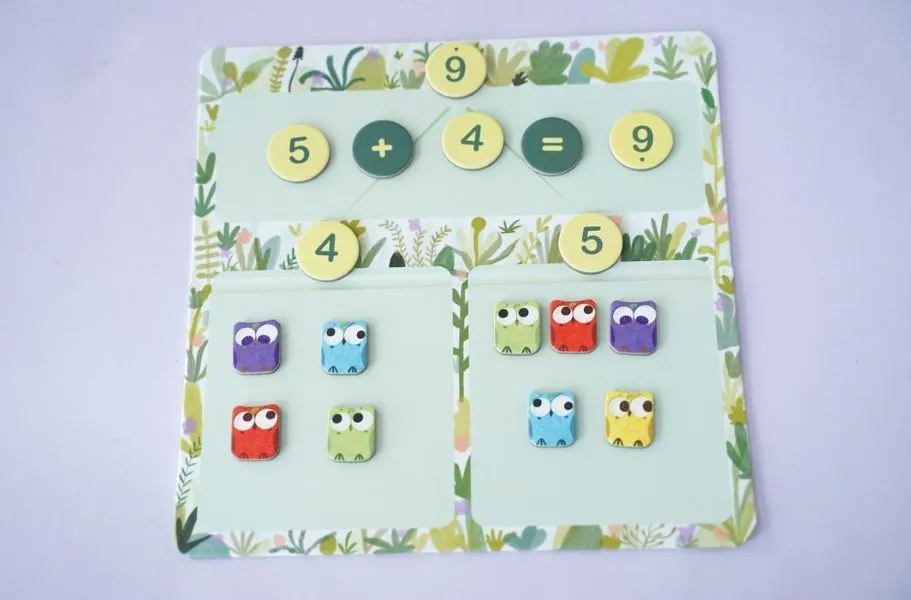 MierEdu Mi Maths Brain - Garden Part-Whole Board (Magnetic)