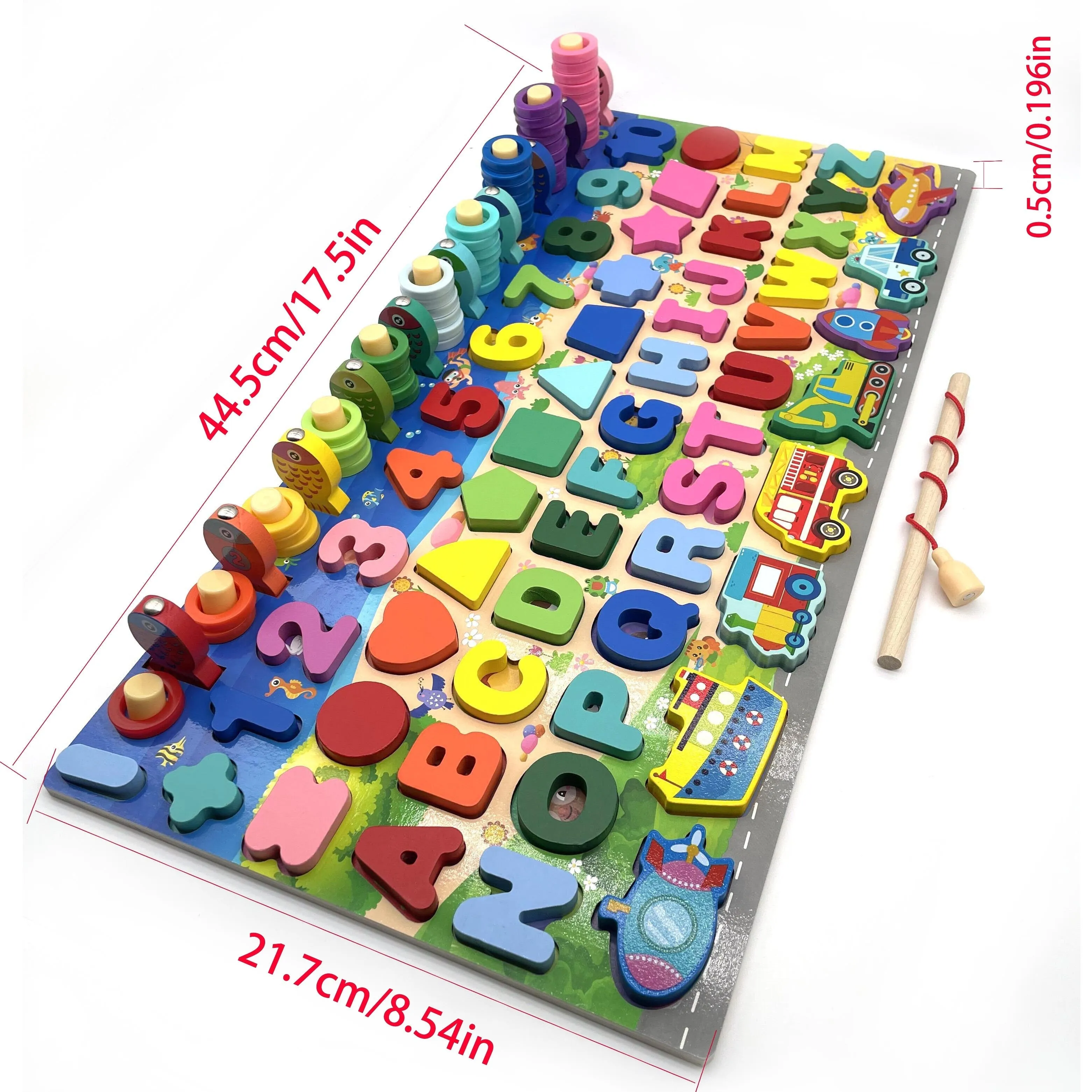 Montessori Wooden Educational Toy Set for Preschool Kids