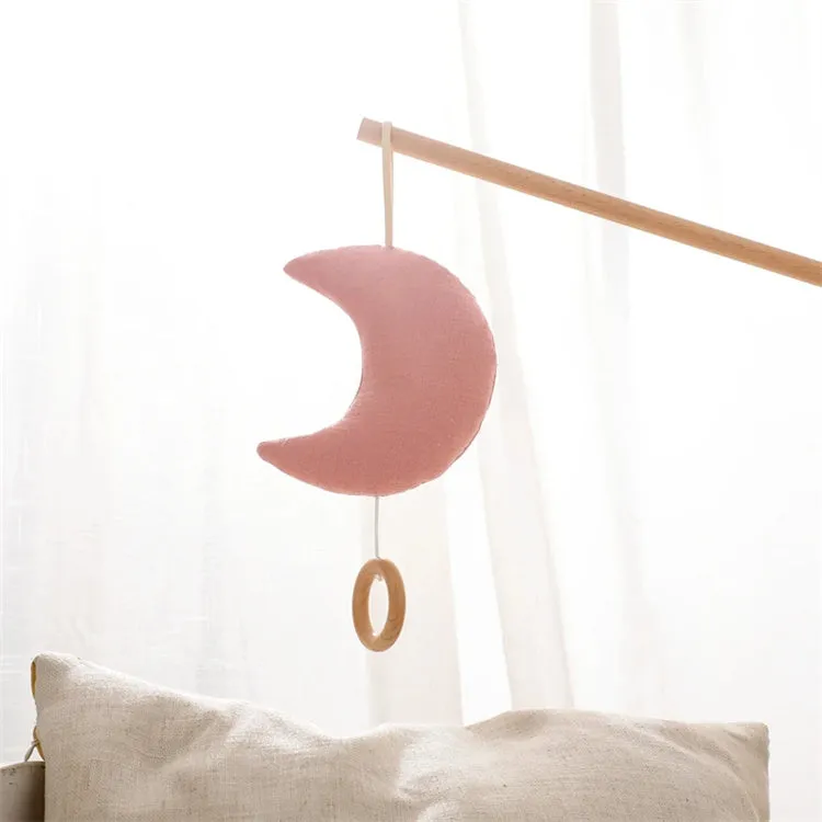 Moon Drawstring Music Box | Beige