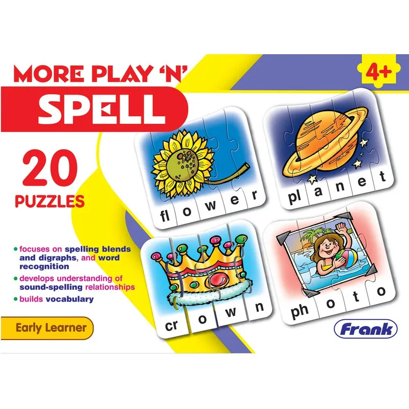 More Play 'N' Spell Early Learning Puzzle