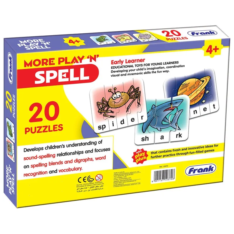 More Play 'N' Spell Early Learning Puzzle