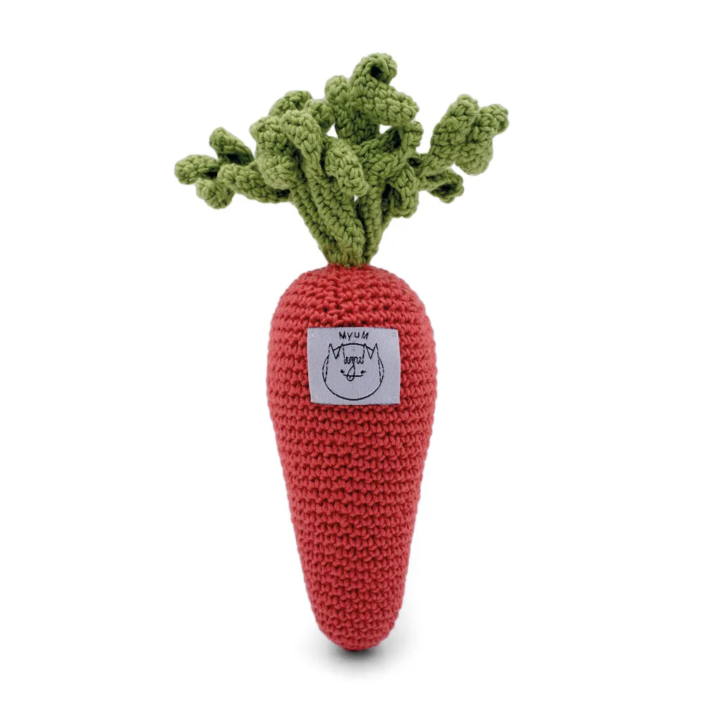 MyuM Marie Charlotte Carrot Rattle Toy