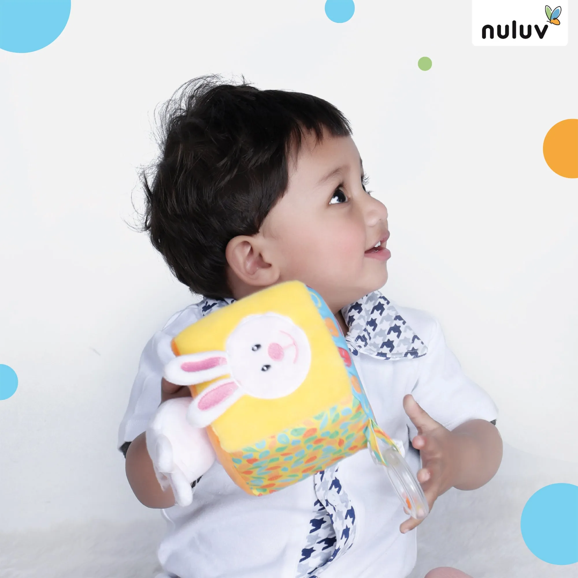 Nuluv Bunny Cube 3  Months (Multicolor)