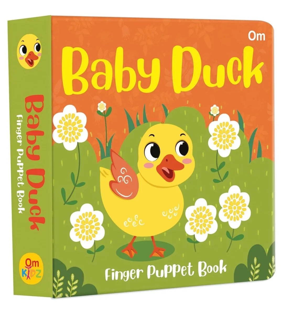 Om Books International Baby Duck Finger Puppet Book