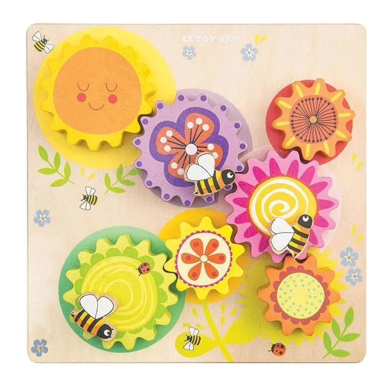 Petilou - Gears & Cogs Busy Bee Learning Puzzle