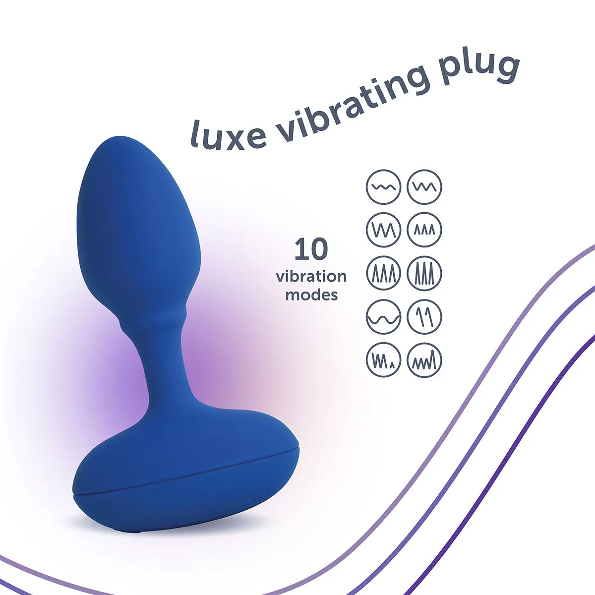 plusOne® luxe vibrating plug