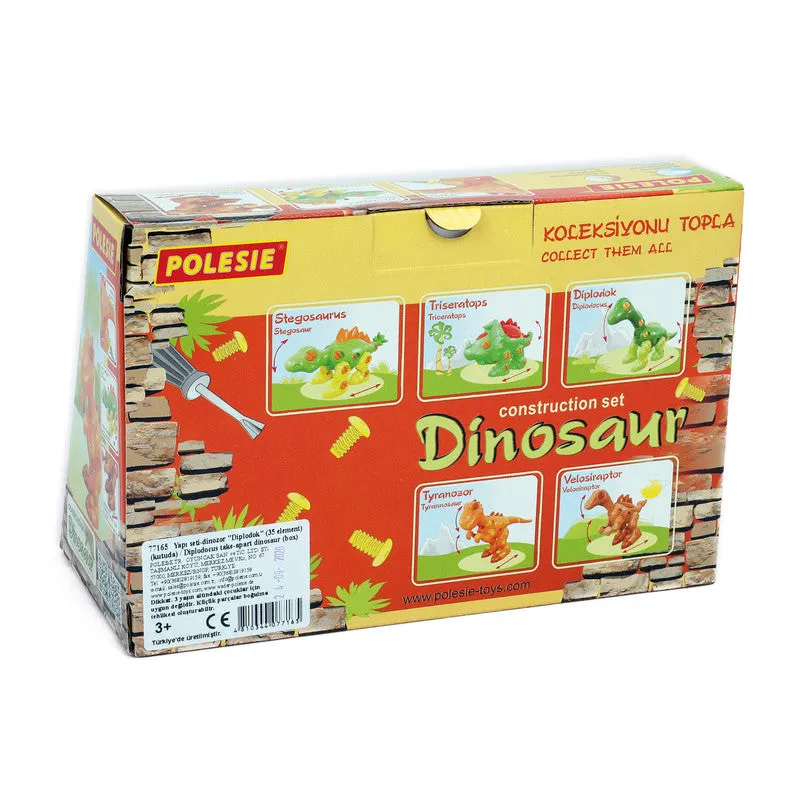 Polesie - Diplodocus take-apart dinosaur (box)