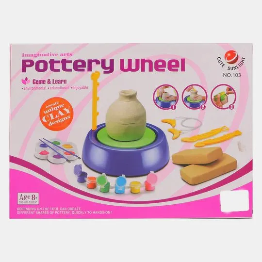 Pottery Wheel Play Set for Kids