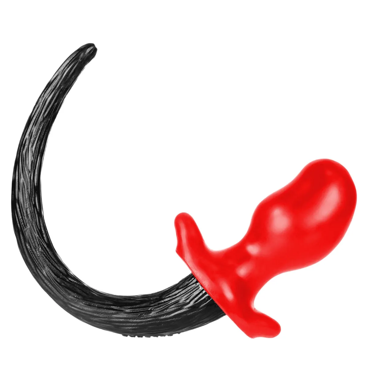 Prowler RED By Oxballs PUPTAIL Butt Plug Red Black Large