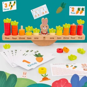 Rabbit Balance Math Building Blocks