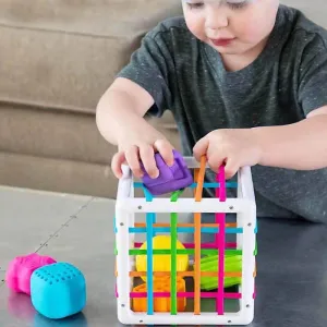 Rainbow Shape/Color Sorter Game