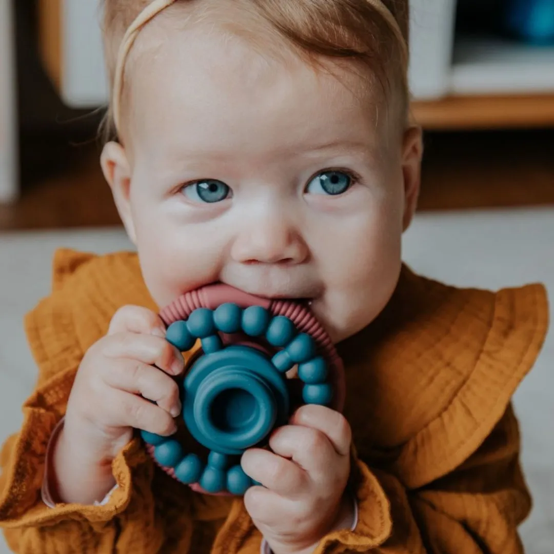 Rainbow Stacker and Teether Toy