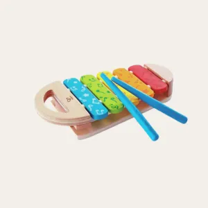 Rainbow Xylophone Sensory Development Wooden Toy