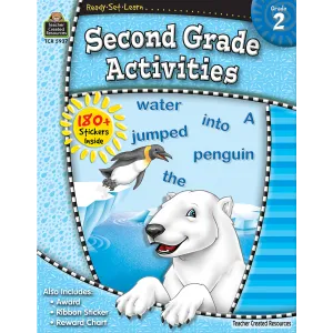 Ready Set Learn Workbook: Second Grade Activities