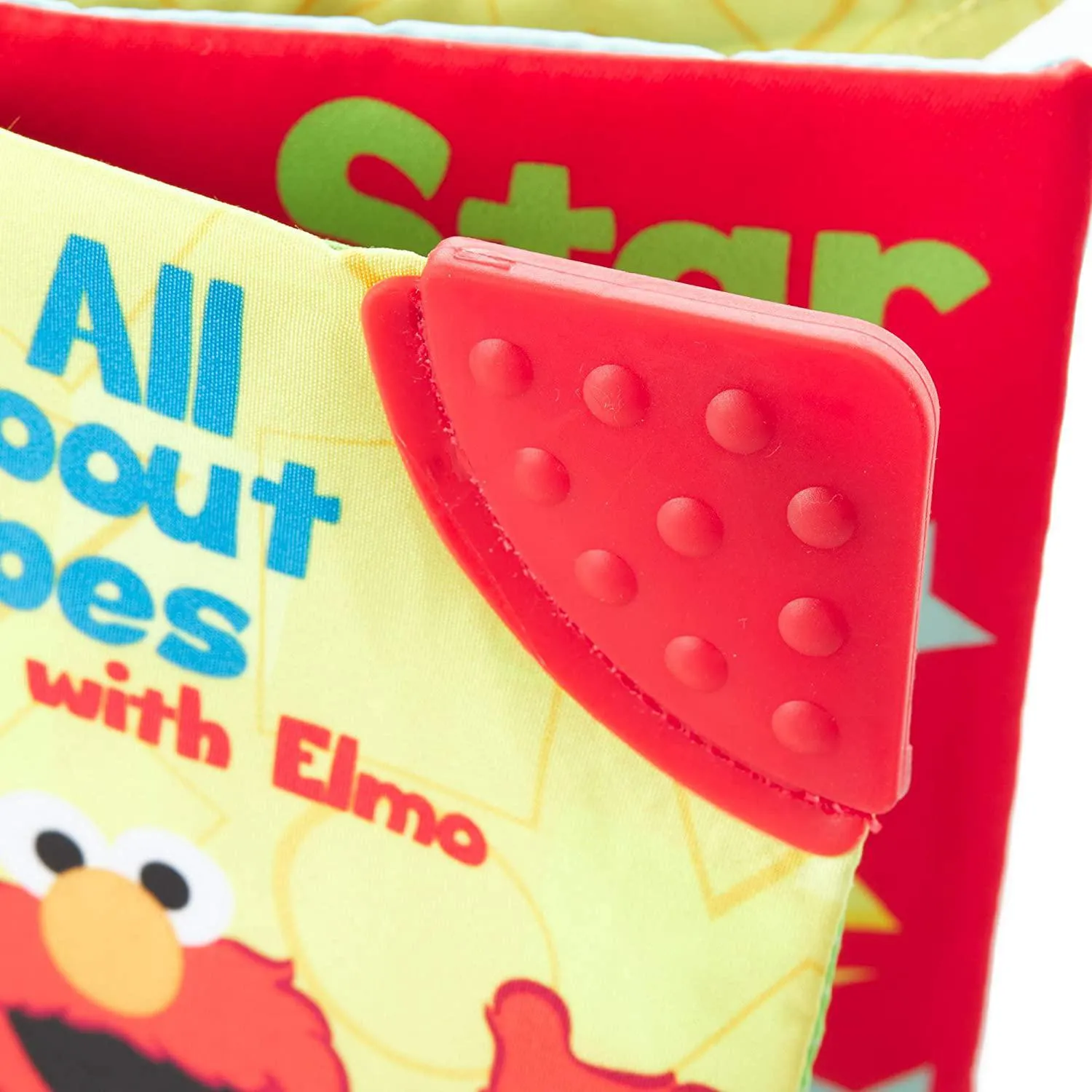 Sesame Street On The Go All About Shapes with Elmo Soft Teether Book