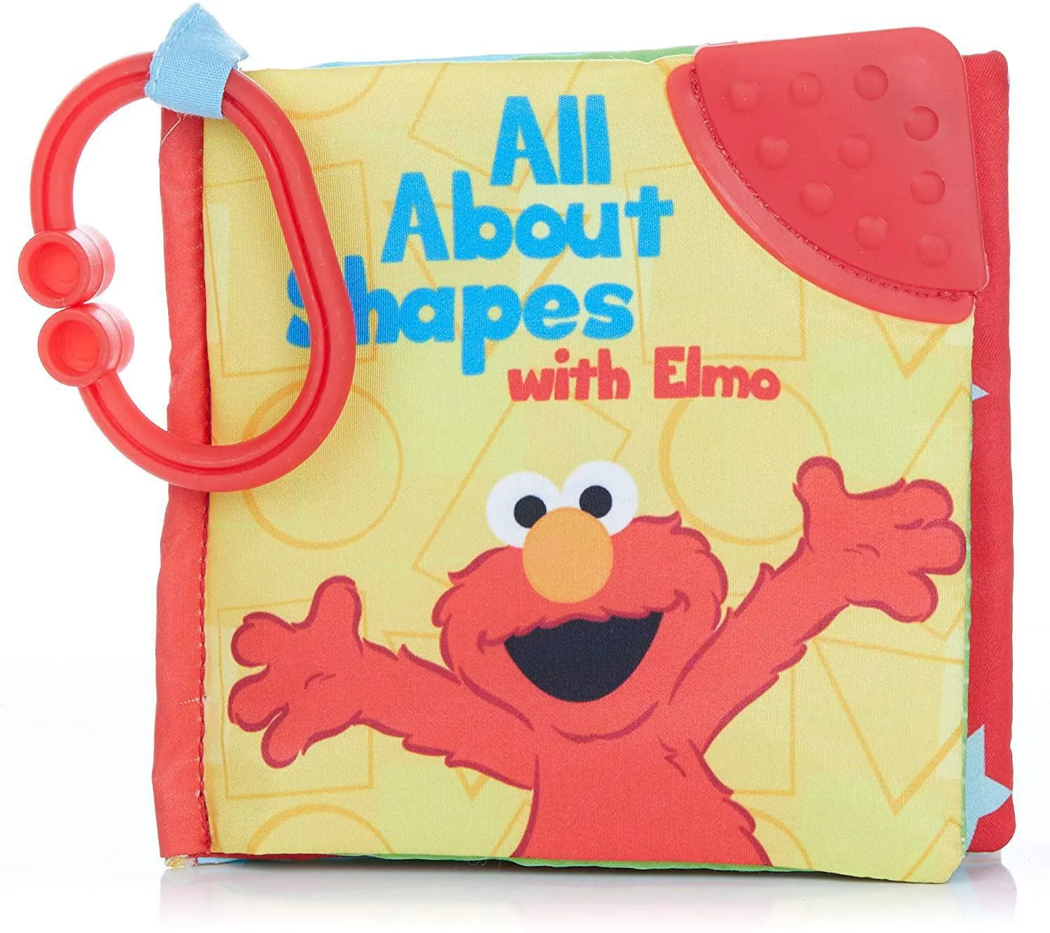 Sesame Street On The Go All About Shapes with Elmo Soft Teether Book