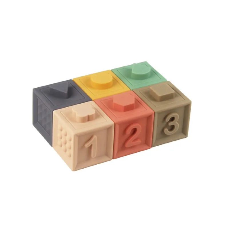 Silicone Educational Building Blocks