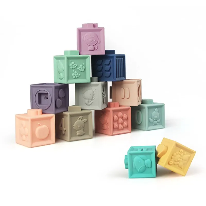 Silicone Educational Building Blocks