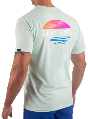 SoftTECH™ Short Sleeve Tee Lake Life Back