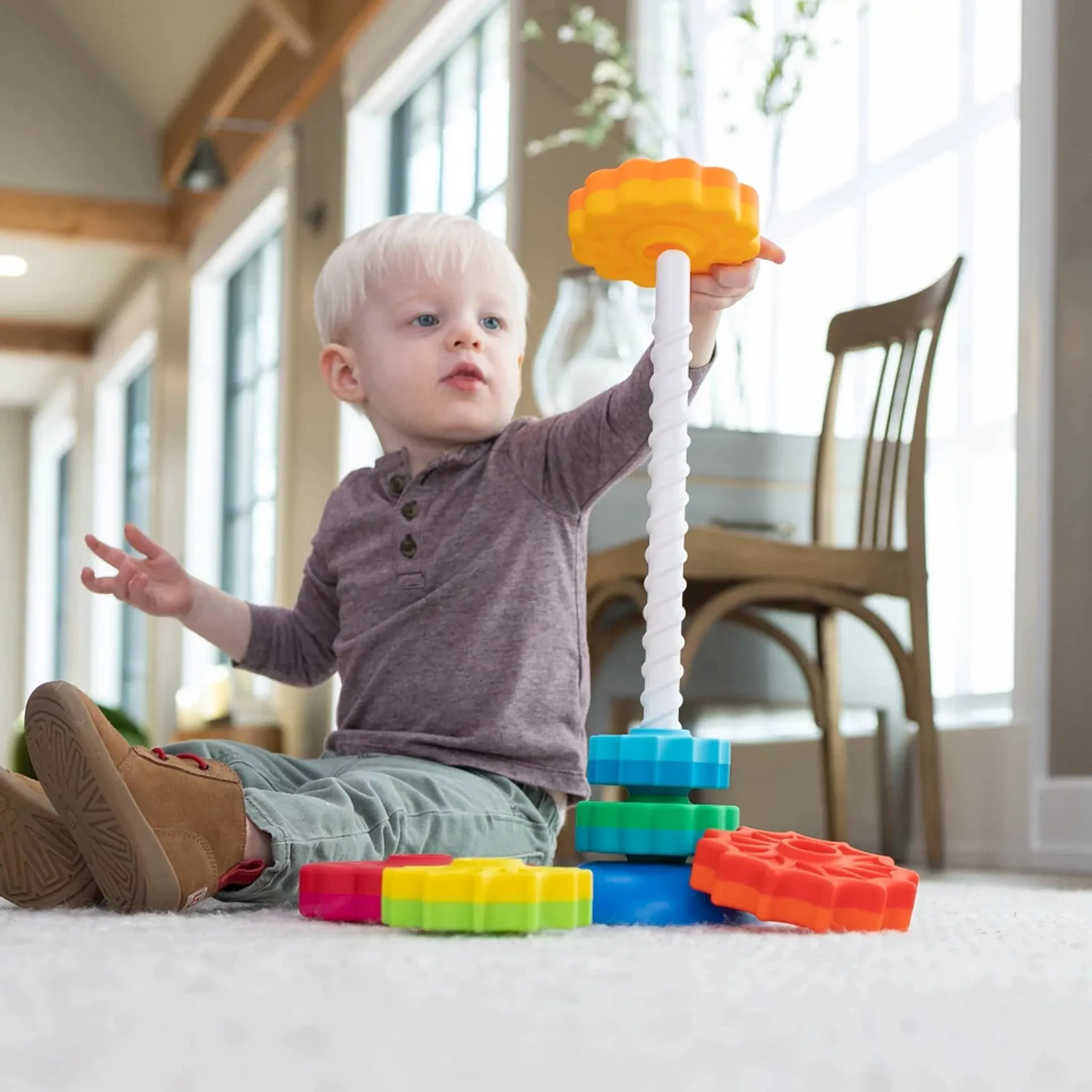 SpinAgain Stacking Toy