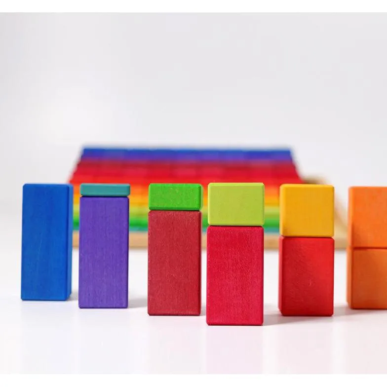 Stepped Counting Blocks - Large 4cm