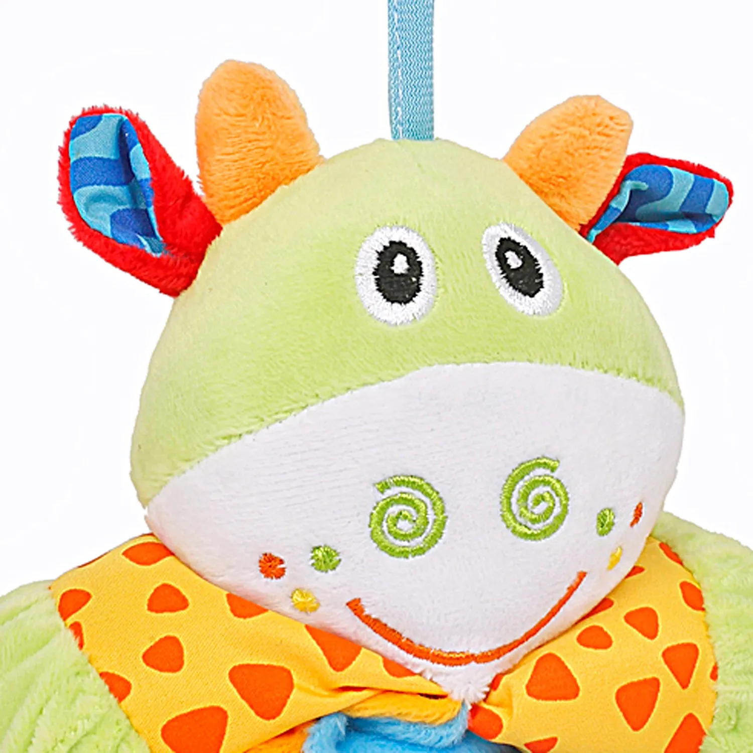 Tall Giraffe Green Pulling Toy