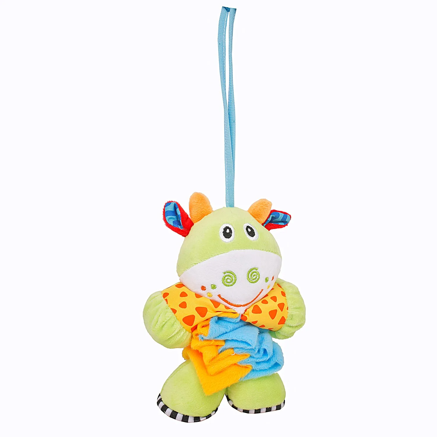 Tall Giraffe Green Pulling Toy