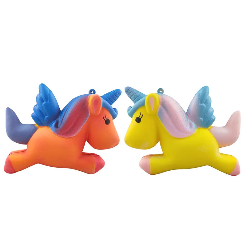 Temperature Change Color Squishy Unicorn Toy