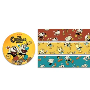 The Cuphead Show! Colorful Washi Tape Set (3-Pack Set)