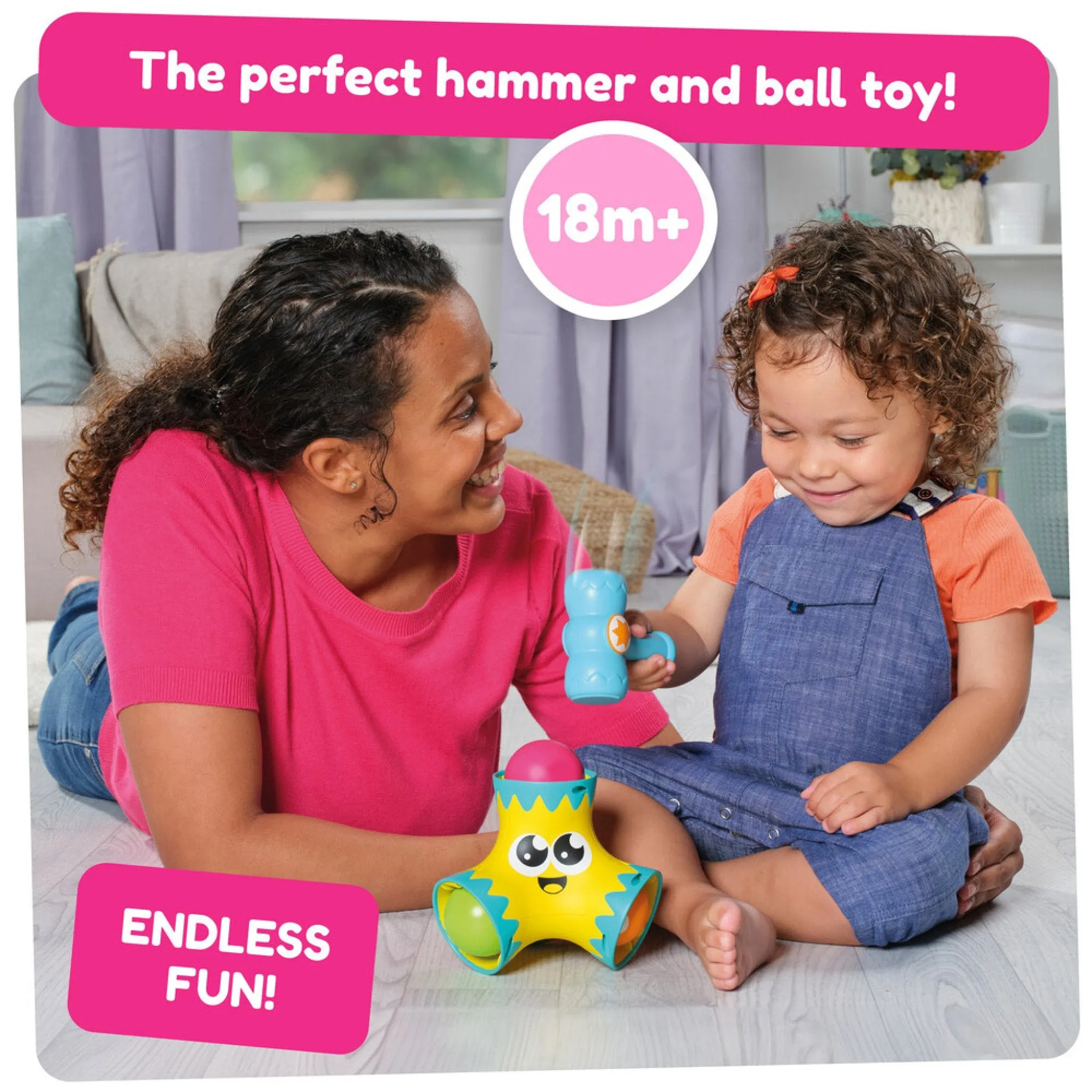 Tomy Toomies Bash & Pop Ball Popping Learning Toy