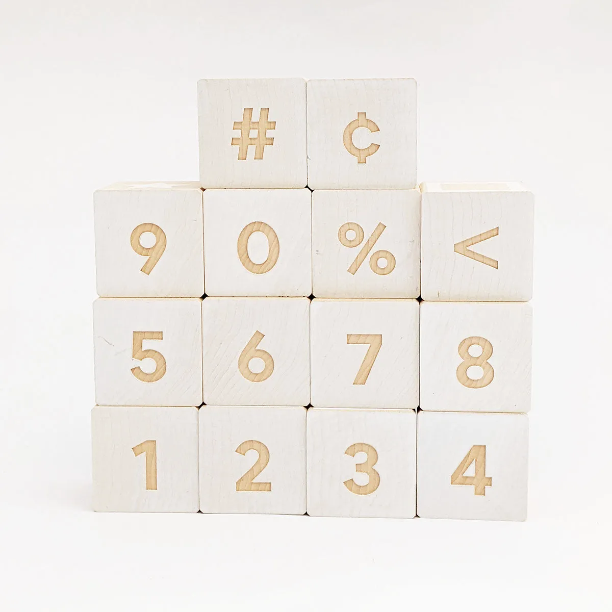 Tonet Black and White Number Wooden Blocks