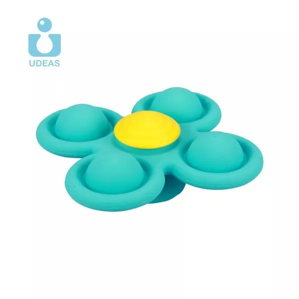 Udeas Silicone Bubble Sensory Spinner - Blue