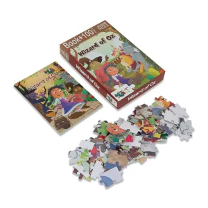 Wizard of Oz - Jigsaw puzzle (100 Piece   32 Pages Illustrated Story Inside)