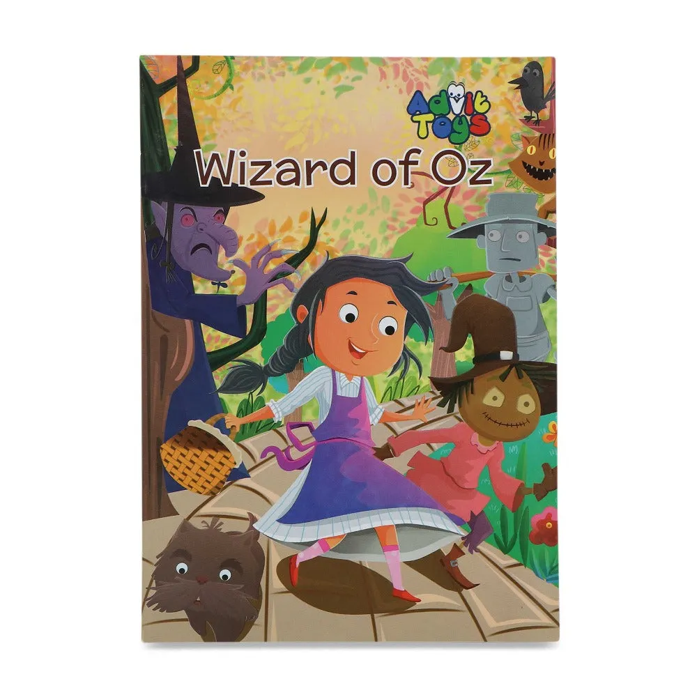 Wizard of Oz - Jigsaw puzzle (100 Piece   32 Pages Illustrated Story Inside)